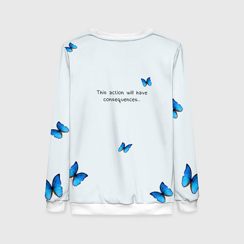 Женский свитшот Life is strange: double exposure / 3D-Белый – фото 2