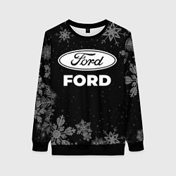 Женский свитшот Снежный Ford