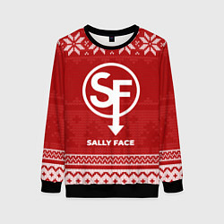 Женский свитшот Новогодний Sally Face