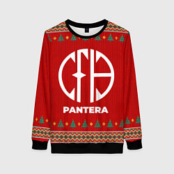 Женский свитшот Pantera new year