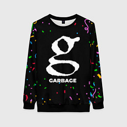Женский свитшот Garbage конфети