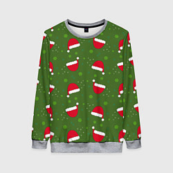 Женский свитшот Шапка Санты