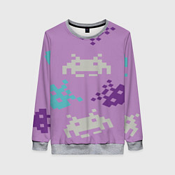 Женский свитшот Пиксели