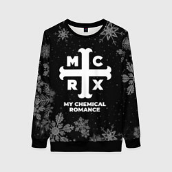 Женский свитшот Снежный My Chemical Romance