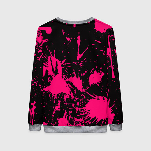 Женский свитшот Nirvana pink color / 3D-Меланж – фото 2