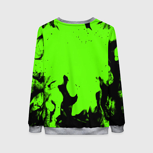 Женский свитшот Lord of the fallen flame / 3D-Меланж – фото 2