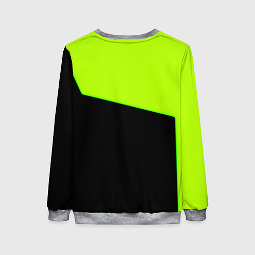 Женский свитшот New world geomerty / 3D-Меланж – фото 2