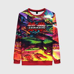 Женский свитшот Tekken hyper monster steel