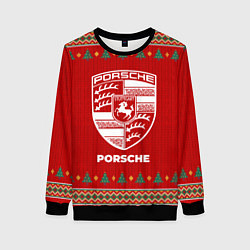 Женский свитшот Porsche new year