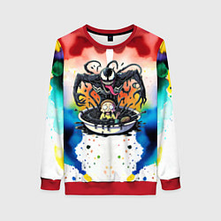 Женский свитшот Веном присмотрелся к Морти - ядовитая слизь