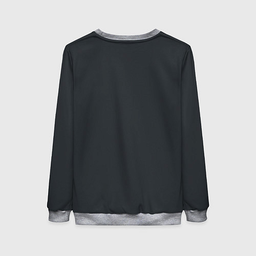 Женский свитшот Вязью Таня - красная надпись / 3D-Меланж – фото 2