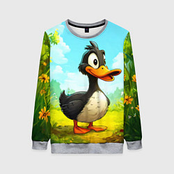 Женский свитшот Веселая уточка