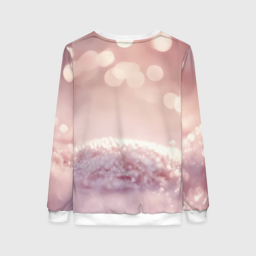 Женский свитшот Влюбленные белочки с сердечком / 3D-Белый – фото 2