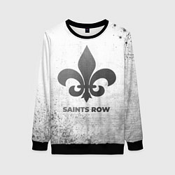 Женский свитшот Saints Row - white gradient