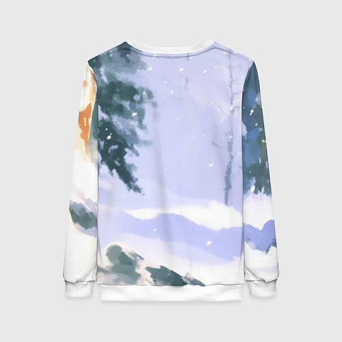 Женский свитшот Русский солдат патриот / 3D-Белый – фото 2