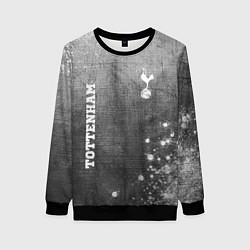 Женский свитшот Tottenham - grey gradient вертикально