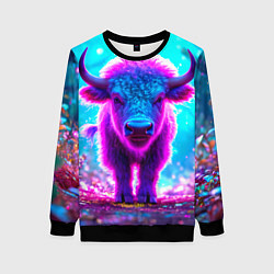 Женский свитшот Белый буйвол