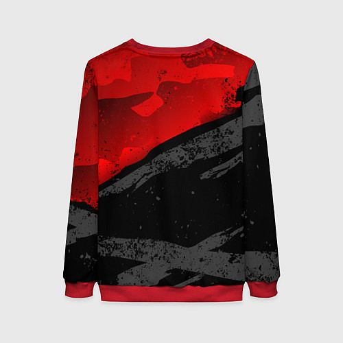 Женский свитшот Вархаммер - аквила красный / 3D-Красный – фото 2