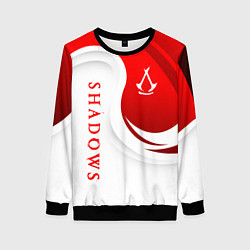 Свитшот женский Assassins creed - shadows, цвет: 3D-черный