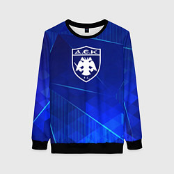 Женский свитшот AEK Athens blue poly