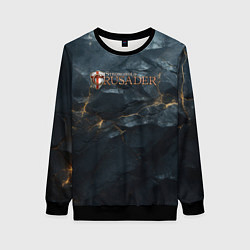 Женский свитшот Stronghold сrusader крестовый шторм