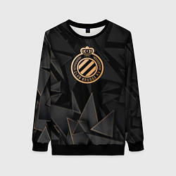 Женский свитшот Club Brugge golden poly