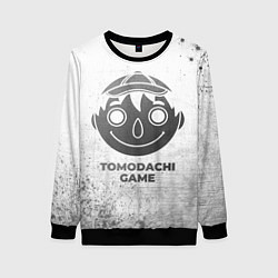 Женский свитшот Tomodachi Game - white gradient