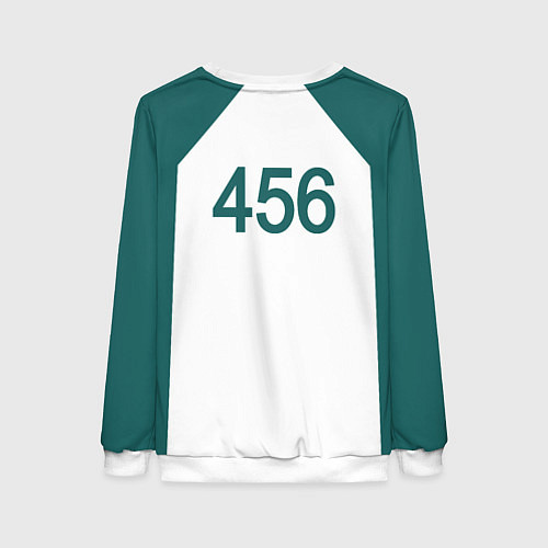 Женский свитшот Форма номер 456 / 3D-Белый – фото 2