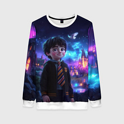 Женский свитшот Гарри Поттер магическое небо
