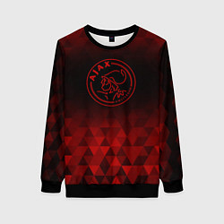 Женский свитшот Ajax red poly