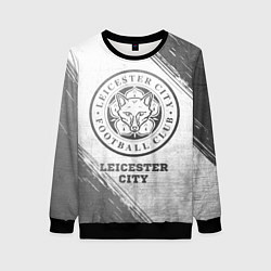 Женский свитшот Leicester City - white gradient