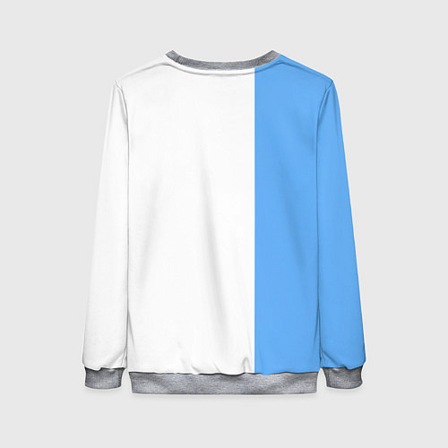 Женский свитшот Моляр красит стену / 3D-Меланж – фото 2