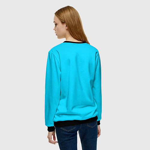 Женский свитшот NFT ape in the hood / 3D-Черный – фото 4