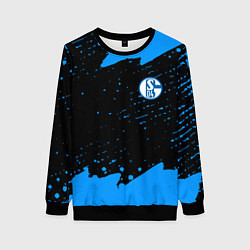 Женский свитшот Schalke 04 fc blue color