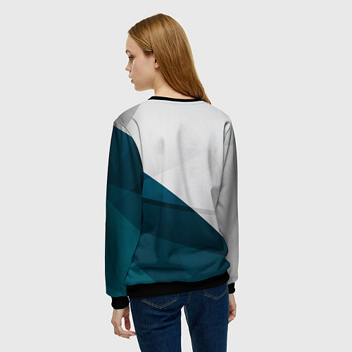 Женский свитшот Игровой джойстик / 3D-Черный – фото 4