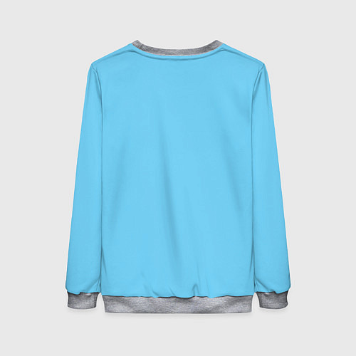 Женский свитшот Маяк с розами и кораблем / 3D-Меланж – фото 2