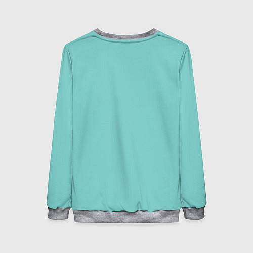 Женский свитшот Маяк и розы / 3D-Меланж – фото 2