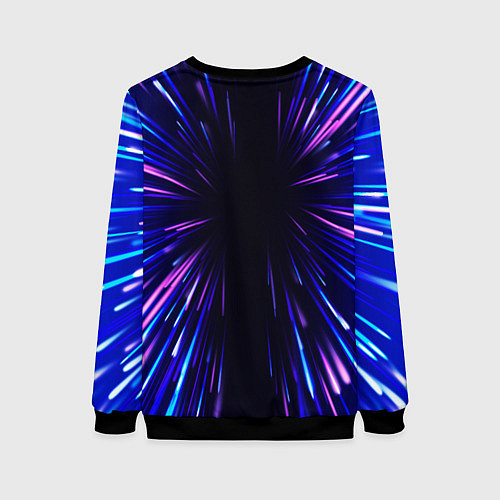 Женский свитшот Depeche Mode neon energy / 3D-Черный – фото 2