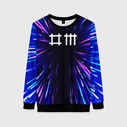 Женский свитшот Depeche Mode neon energy