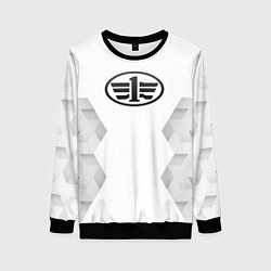 Женский свитшот FAW white poly