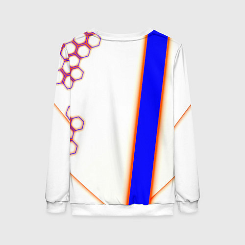 Женский свитшот Borussia geometry sport / 3D-Белый – фото 2