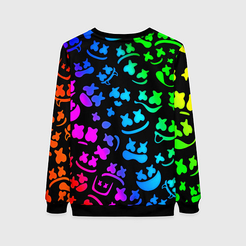 Женский свитшот Marshmello x NASA gradient / 3D-Черный – фото 2