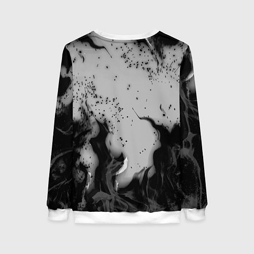 Женский свитшот NASA неоновый огонь / 3D-Белый – фото 2