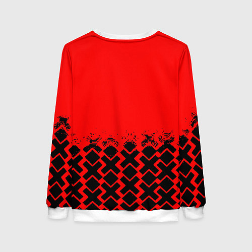 Женский свитшот Dota игровой паттерн / 3D-Белый – фото 2