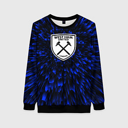 Женский свитшот West Ham blue energy