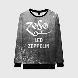 Женский свитшот Led Zeppelin - grey gradient
