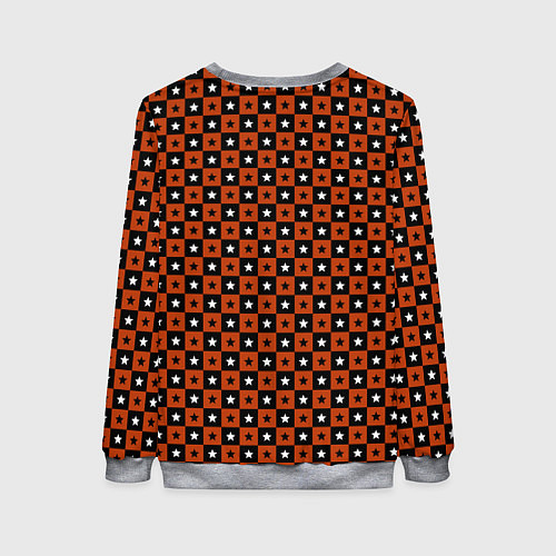 Женский свитшот Звёздная партия / 3D-Меланж – фото 2