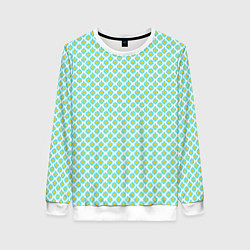 Женский свитшот Ikat ogee - этнический узор