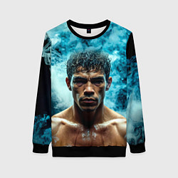 Женский свитшот Артуро Гатти в дыму