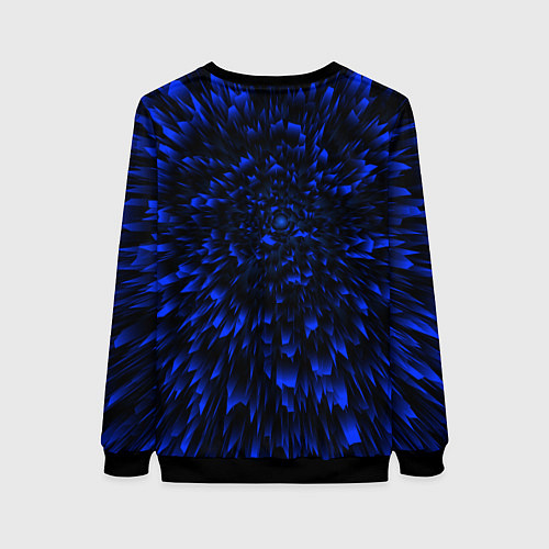 Женский свитшот Elden Ring blue energy / 3D-Черный – фото 2